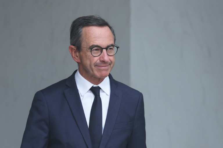 Le ministre de l'Intérieur Bruno Retailleau à la sortie du Conseil des ministres à l'Elysée, le 3 septembre 2025 à Paris