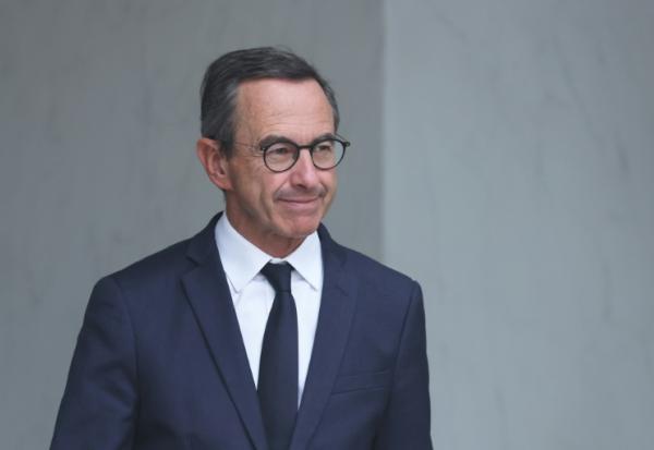 Le ministre de l'Intérieur Bruno Retailleau à la sortie du Conseil des ministres à l'Elysée, le 3 septembre 2025 à Paris