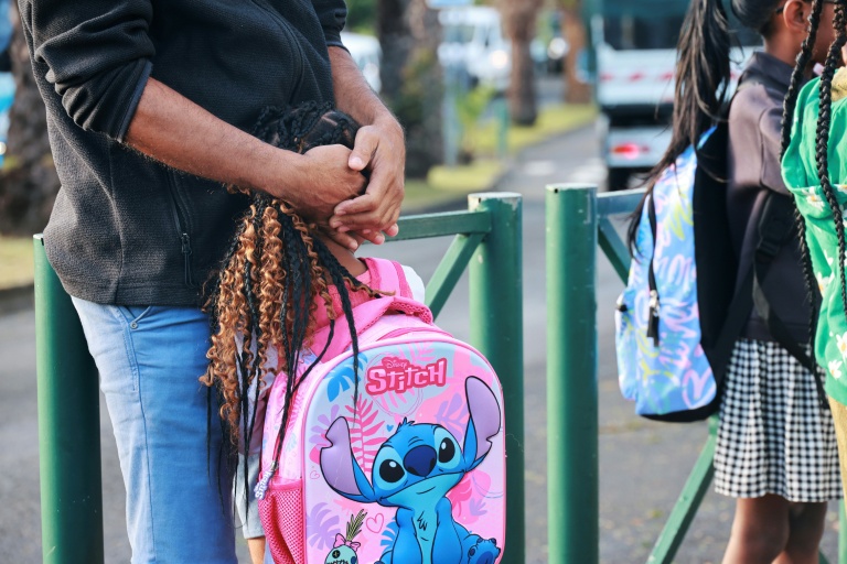 Rentrée des classes à Saint-Denis de la Reunion, le 19 août 2025