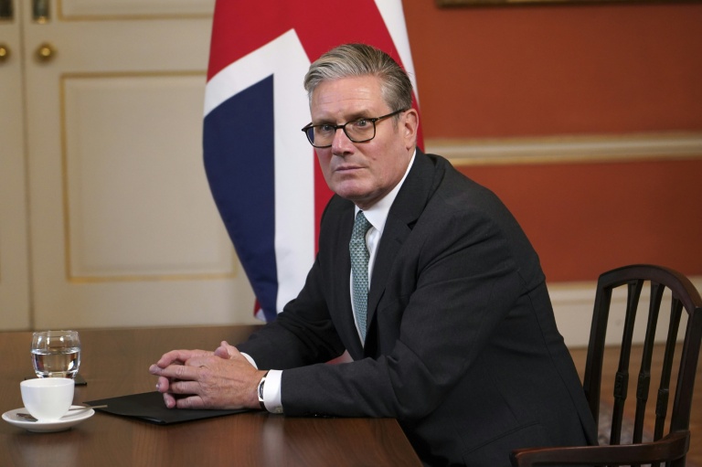 Le Premier ministre britannique Keir Starmer au 10 Downing Street, dans le centre de Londres, le 10 septembre 2025
