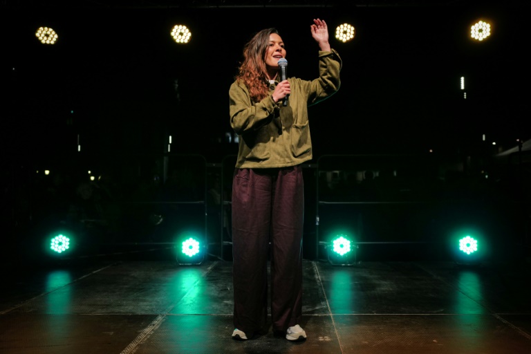 La LFI Anaïs Belouassa-Cherifi, le 17 mars 2026 à Lyon