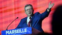 Jean-Luc Mélenchon en meeting à Marseille, le 7 mars 2026
