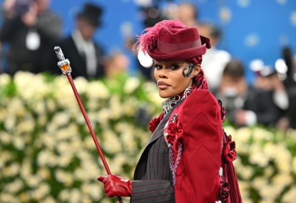 La chanteuse et actrice Teyana Taylor arrive au gala du Met à New York, le 5 mai 2025 