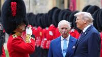Donald Trump et Charles III au château de Windsor, le 17 septembre 2025 
