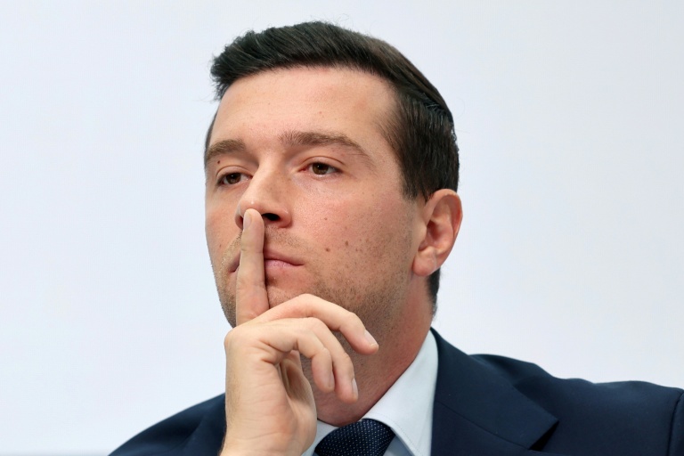 Le président du RN, Jordan Bardella, le 6 octobre 2026 à Paris