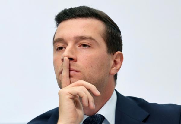 Le président du RN, Jordan Bardella, le 6 octobre 2026 à Paris