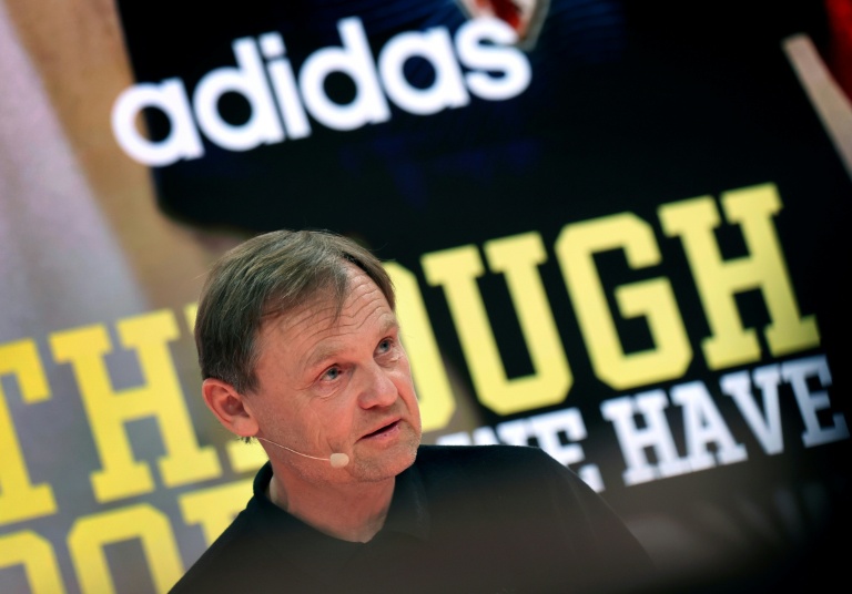 Bjoern Gulden, le patron d'Adidas, le 4 mars 2026, à Herzogenaurach, en Allemagne
