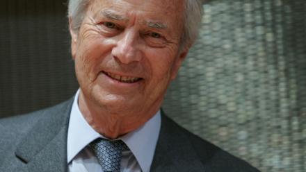 Le milliardaire Vincent Bolloré à l'Assemblée nationale, à Paris, le 24 mars 2026