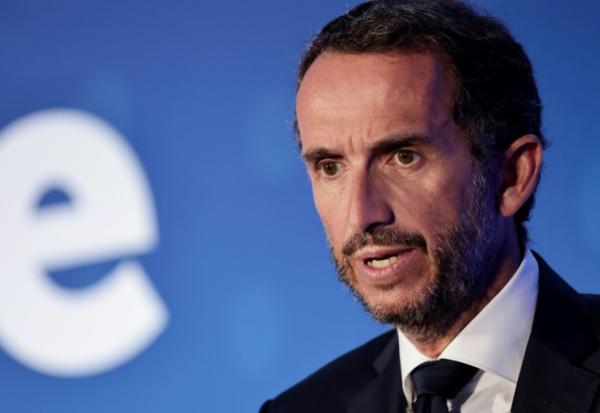 Le PDG de Carrefour, Alexandre Bompard, le 22 mai 2026 à Massy, près de Paris