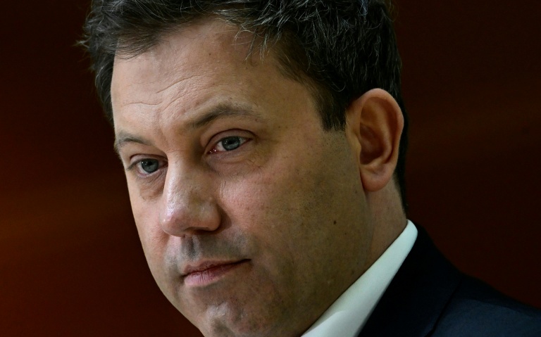 Le ministre allemand des Finances Lars Klingbeil le 23 mars 2026 à Berlin 