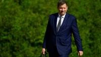 Le ministre allemand des Finances Lars Klingbeil arrive au séminaire gouvernemental à Neuhardenberg, 25 août 2026