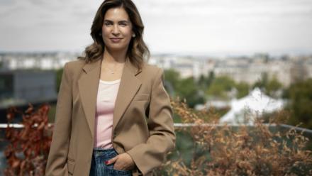Sonia Mabrouk à Paris le 18 août 2026