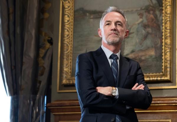 Le maire de Paris Emmanuel Grégoire à l'Hôtel de ville de la capitale le 25 mars 2026