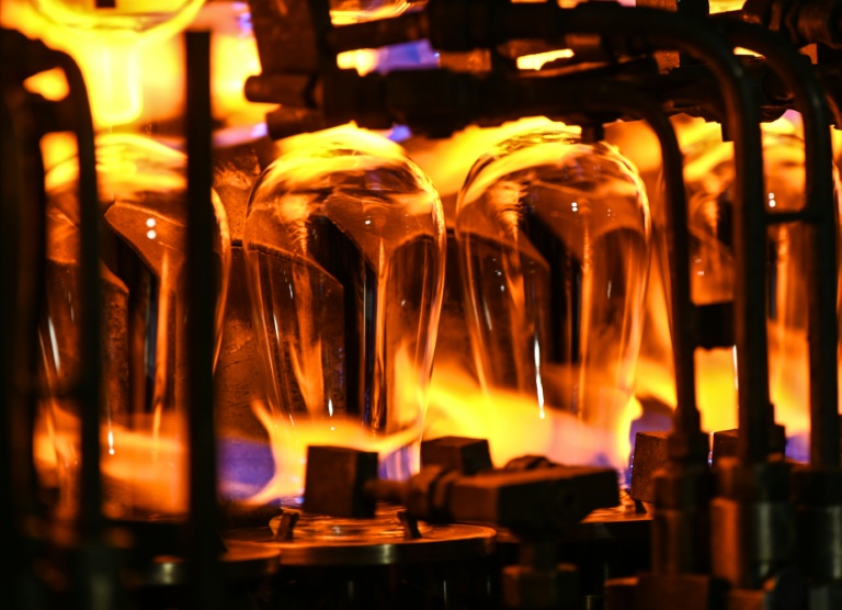 Chaîne de production à Arques, dans le Pas-de-Calais, le 13 septembre 2022. 