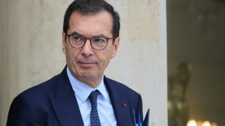 Le ministre du Travail Jean-Pierre Farandou à Paris le 14 octobre 2026