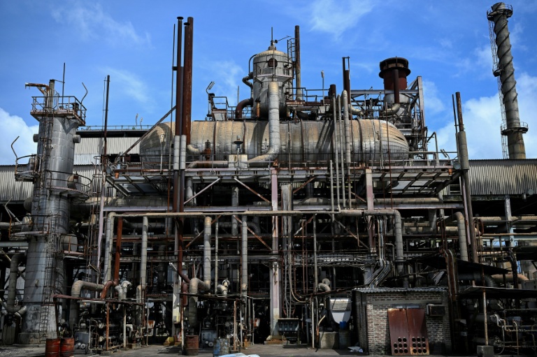 L'usine d'engrais de Ashuganj, dans l'est du Bangladesh, à l'arrêt depuis un an, le 12 août 2026
