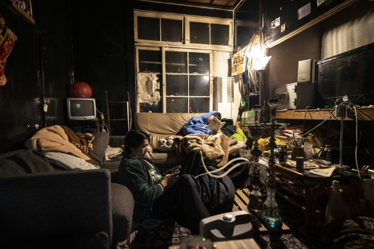 Des étudiants résidents du Foyer Yoshida de l'Université de Kyoto, le 4 février 2026 au Japon