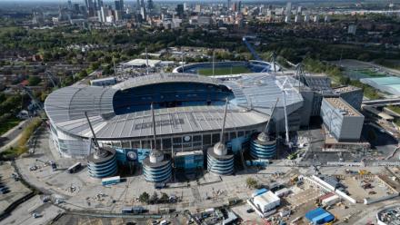 L'Etihad Stadium, le stade du club de football de Manchester City, à Manchester, dans le nord-ouest de l'Angleterre, le 30 septembre 2026