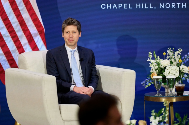 Le patron d'OpenAI Sam Altman à Chapel Hill (Caroline du Nord) le 2 septembre 2026