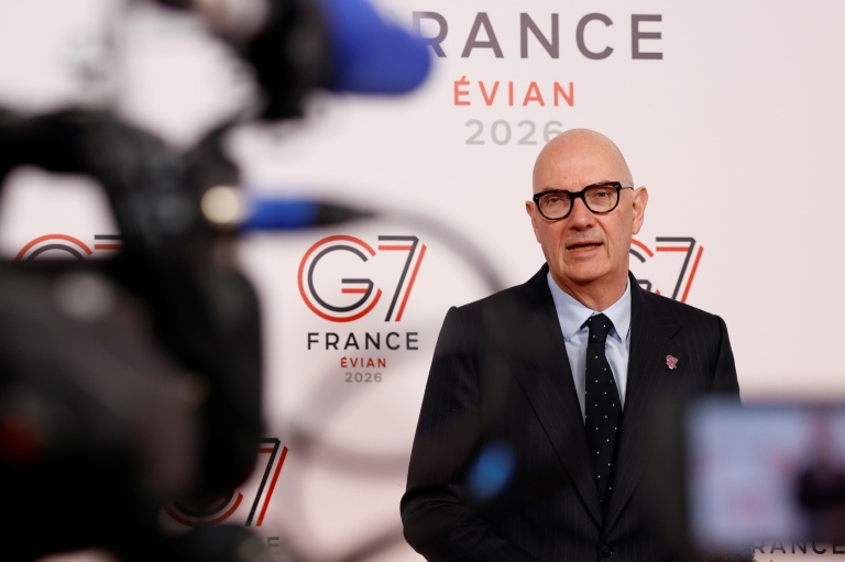 Le ministre français de l'Economie, Roland Lescure, juste avant une nouvelle réunion du G7 finances, à Paris, le 19 avril 2026
