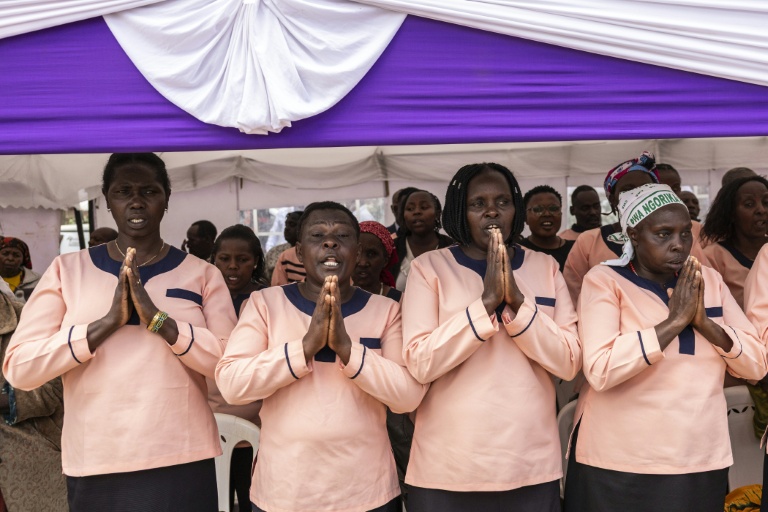 Funérailles de Christopher Njora Muronyo, un des 