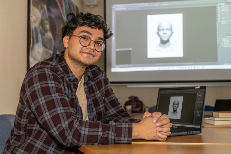 Aldo Italo Gutierrez, membre du projet d'intelligence artificielle 