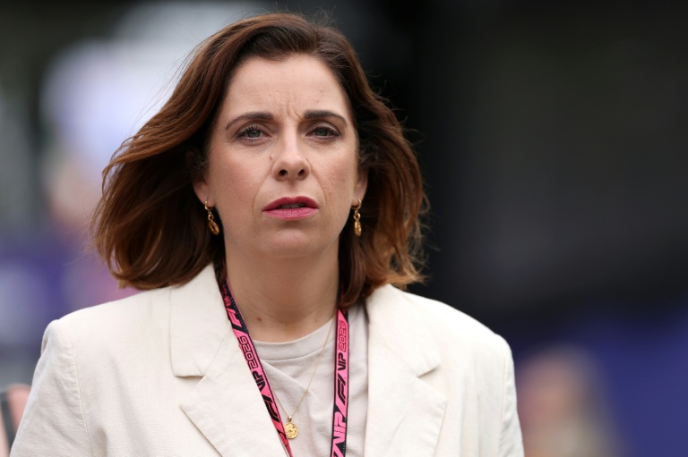 La ministre des Communications australienne Anika Wells à Melbourne, le 7 mars 2026