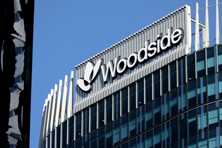 Le siège de la société Woodside Energy, le 3 septembre 2025 à Perth, en Australie