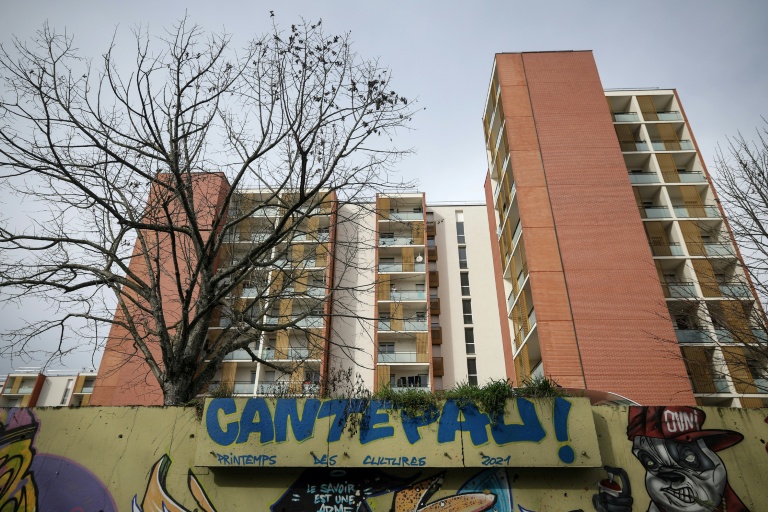 Des immeubles dans le quartier de Cantepau à Albi, le 4 février 2026 dans le Tarn