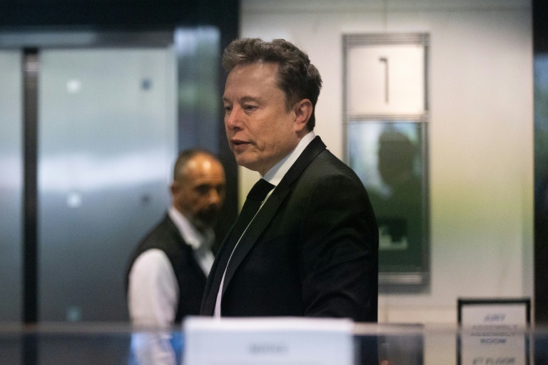 Elon Musk le 28 avril 2026, à Oakland en Californie