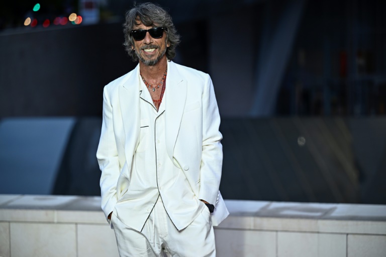 Le créateur de mode italien Pierpaolo Piccioli, le 25 juillet 2024 à Paris