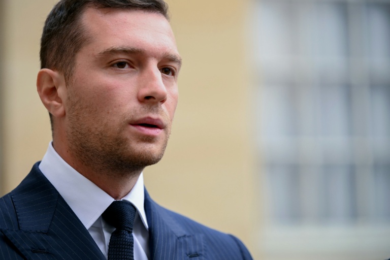 Le président du RN, Jordan Bardella, à Paris le 2 septembre 2025