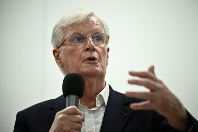 Michel Barnier le 4 septembre 2025, à Paris