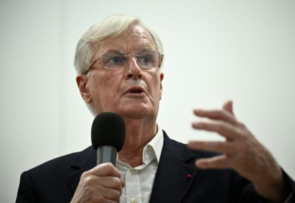 Michel Barnier le 4 septembre 2025, à Paris