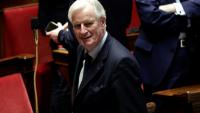 L'ancien Premier ministre et député LR, Michel Barnier à l'Assemblée nationale, à Paris, le 18 février 2026