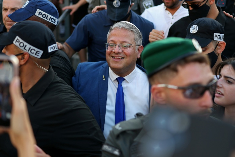 Le ministre israélien de la Sécurité nationale, Itamar Ben Gvir, lors de la 