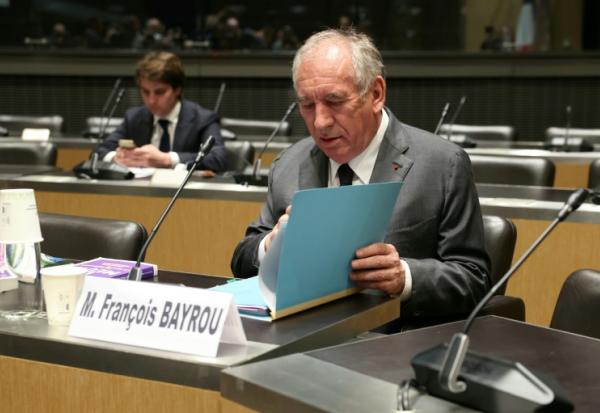 Le Premier ministre François Bayrou le 14 mai 2025 devant la commission d'enquête de l'Assemblée nationale, à Paris
