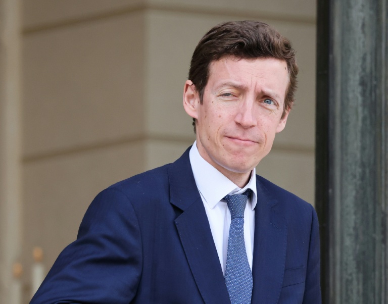 Le ministre de l'Education Edouard Geffray à la sortie de l'Elysée, le 16 septembre 2026 à Paris