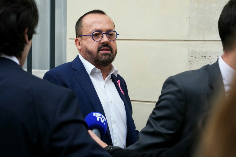 Le député Yannick Neuder le 6 octobre 2026 à Paris