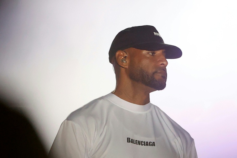 Le rappeur Booba aux Francofolies de La Rochelle, le 15 juillet 2022