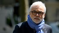 Le présentateur Pascal Praud à Neully-sur-Seine, dans les Hauts-de-Seine, le 22 mai 2025