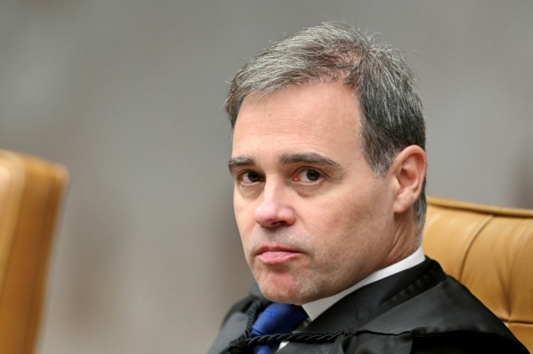 Andre Mendonca, juge à la Cour suprême du Brésil, le 4 juin 2025 à Brasilia