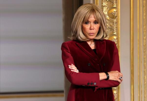 Brigitte Macron à l'Élysée le 21 mai 2025