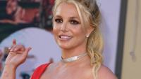 Britney Sppears lors d'une projection à Los Angeles, le 22 juillet 2019
