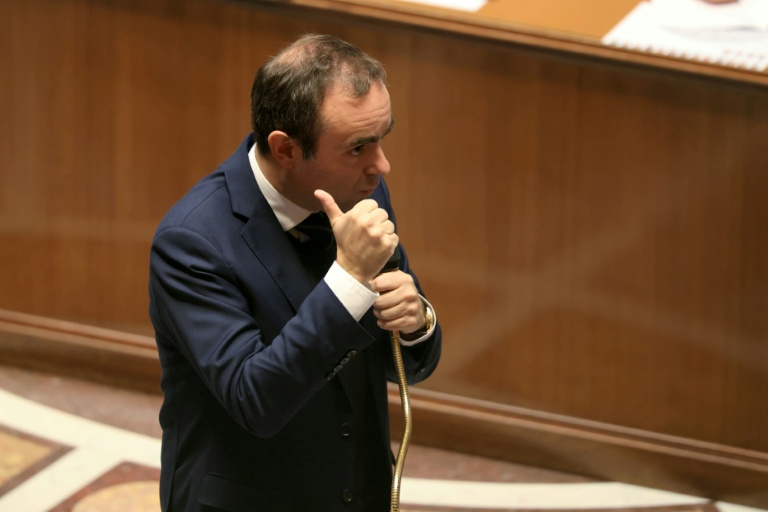 Le Premier ministre Sébastien Lecornu à l'Assemblée nationale le 9 décembre 2025