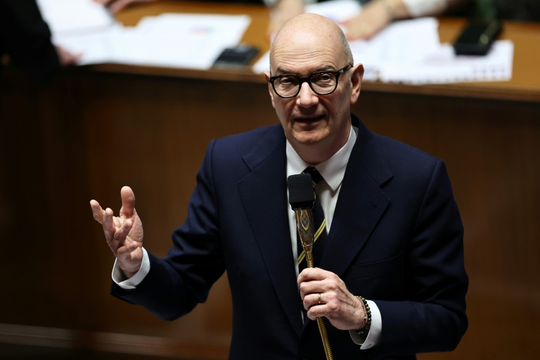 Le ministre de l'Economie et des Finances Roland Lescure à l'Assemblée nationale, le 13 janvier 2026