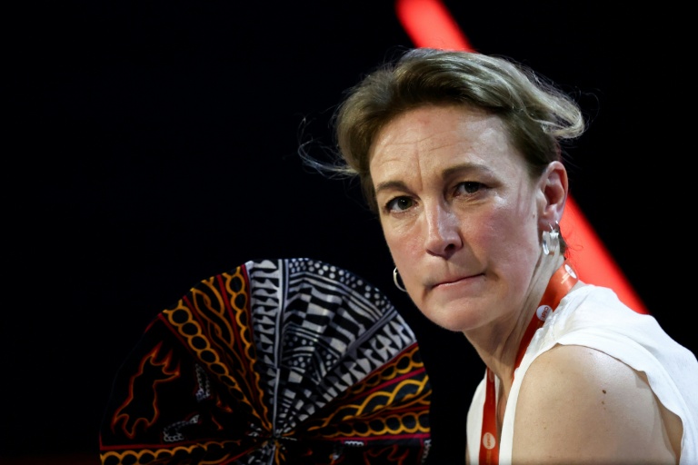 La secrétaire générale de la CFDT Marylise Léon le 22 juin 2026, à Bordeaux