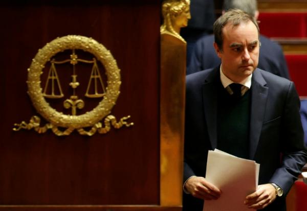 Le Premier ministre Sébastien Lecornu à l'Assemblée nationale le 24 octobre 2025 à Paris