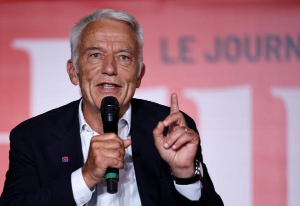 Le président du Medef Patrick Martin le 11 septembre 2026, à Paris