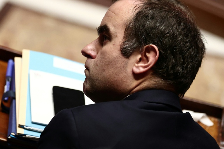 Le Premier ministre Sébastien Lecornu, assistant au débat sur le  budget de la Sécurité sociale (PLFSS) 2026 à l'Assemblée nationale, Paris, le 5 novembre 2025